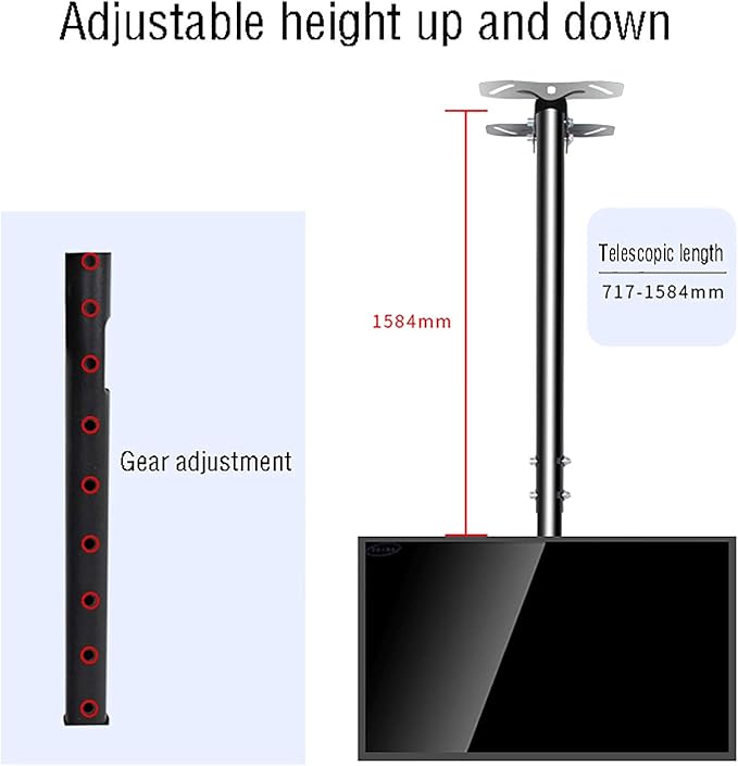 T560-15 Ceiling Mount 32-75″ Flat Panel TV Bracket - Image 3