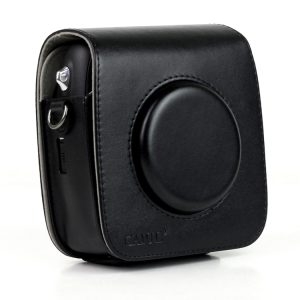 Vintage PU Leather Camera Case Protective bag for FUJIFILM Instax SQUARE SQ10 Camera, with Adjustable Shoulder Strap, SQ10