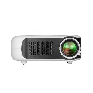 TRANSJEE A2000 320x240P 1000 ANSI Lumens Mini Home Theater HD Digital Projector, Plug Type: US Plug, Plug Type: US Plug(White)