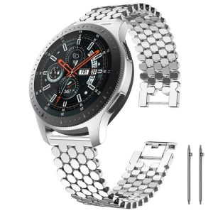 xDfind Fish Scale Texture Metal Watch Band, 22mm, 20mm, 18mm
