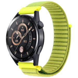 xDfind Wave Texture Nylon Hook and Loop Fastener Watch Band, 20mm, 22mm