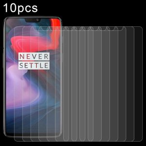 10 PCS 0.26mm 9H 2.5D Tempered Glass Film for OnePlus 6