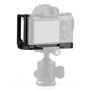 PULUZ 1/4 inch Vertical Shoot Quick Release L Plate Bracket Base Holder for Sony A9 (ILCE-9) / A7 III/ A7R III, For Sony A9 (Black), For Sony A9 (Red)