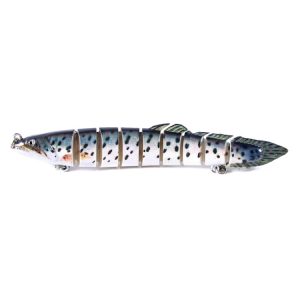 HENGJIA Multi-Segment Fish Bait Fake Fish Bait Luya Loach Bait, 1 14cm 21.4g, 2 14cm 21.4g, 3 14cm 21.4g, 4 14cm 21.4g, 5 14cm 21.4g, 6 14cm 21.4g, 7 14cm 21.4g, 8 14cm 21.4g, 9 14cm 21.4g, 10 14cm 21.4g, 11 14cm 21.4g, 12 14cm 21.4g, 13 14cm 21.4g...