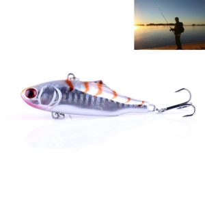 HENGJIA VI026 7cm/24g Full Swimming Layer Plastic Hard Baits Fishing Lures Set Tackle Baits, Bagged